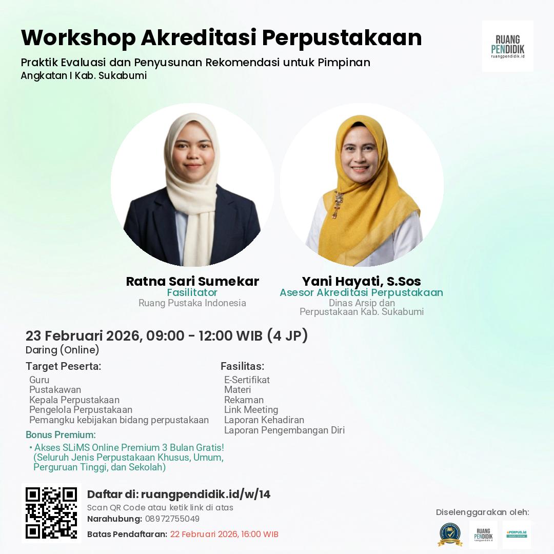 Workshop Akreditasi Perpustakaan